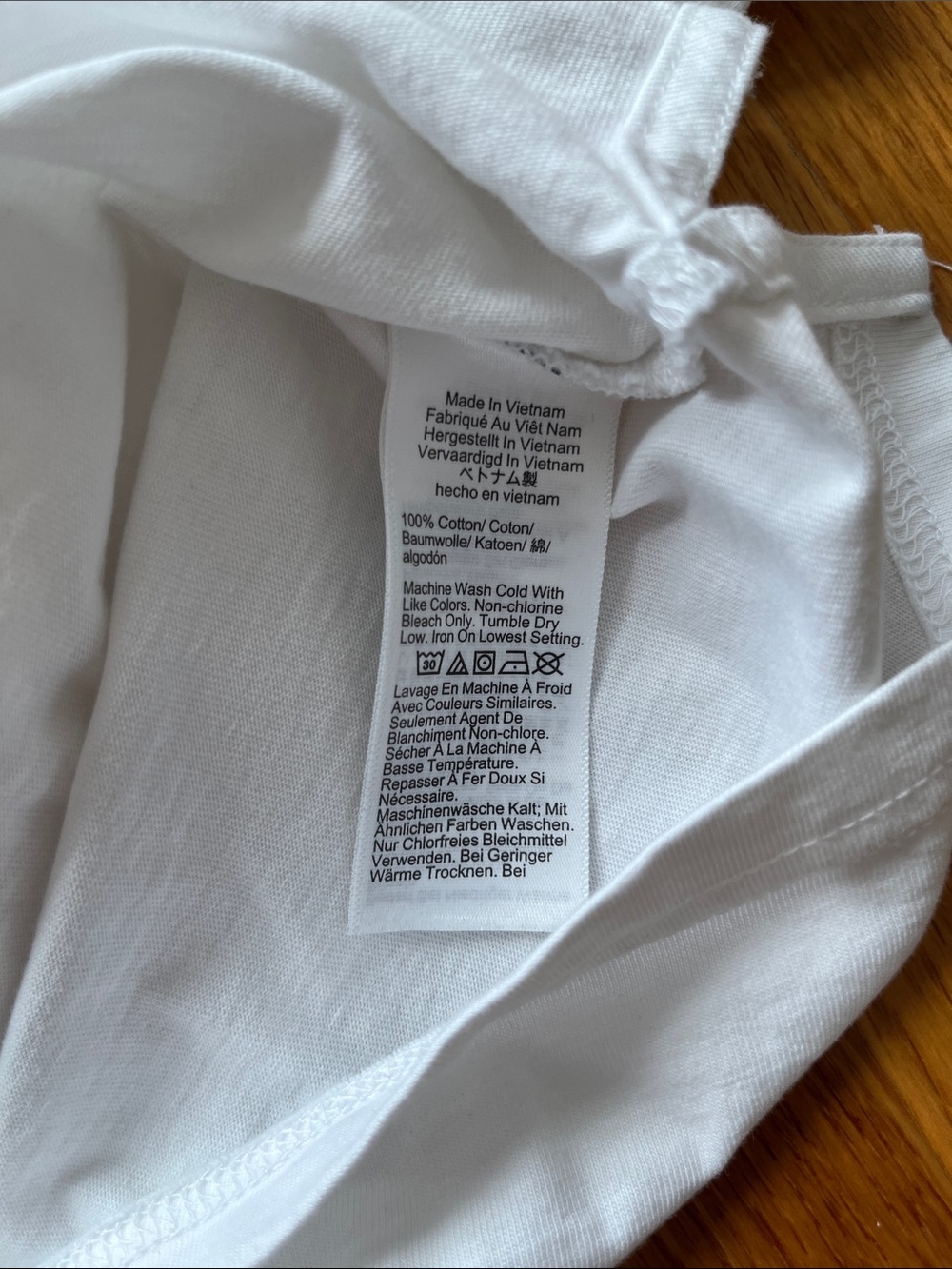 J Crew White Long Sleeve Tee - Picture 5 of 7
